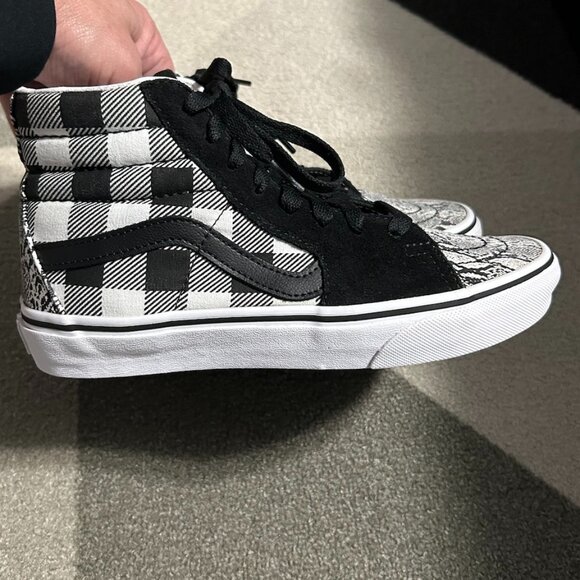 Vans SK8-Hi Snake Skin/Leopard/Plaid Sneakers Men's 5/Women's 6.5 - Picture 3 of 15